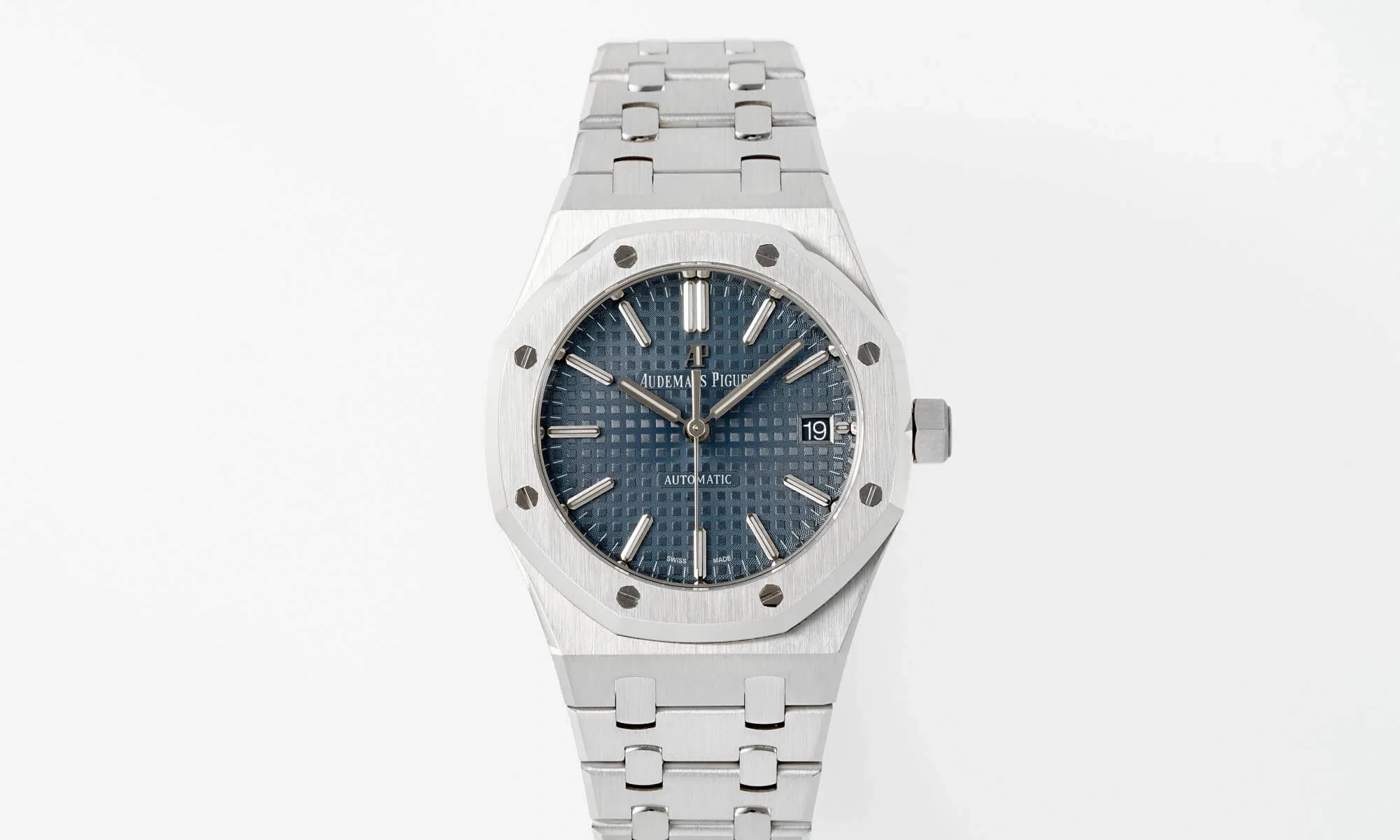 Audemars Piguet Royal Oak 15450ST.OO.1256ST.03 APS Factory 1:1 Best Edition Replica Watch Titanium Case Blue Dial